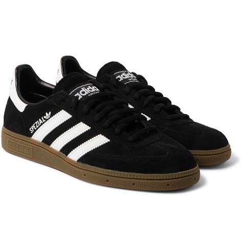 black Adidas spezial men's